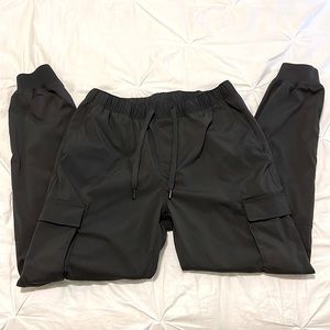 Men’s H&M Cargo Joggers - Charcoal Gray - Size M